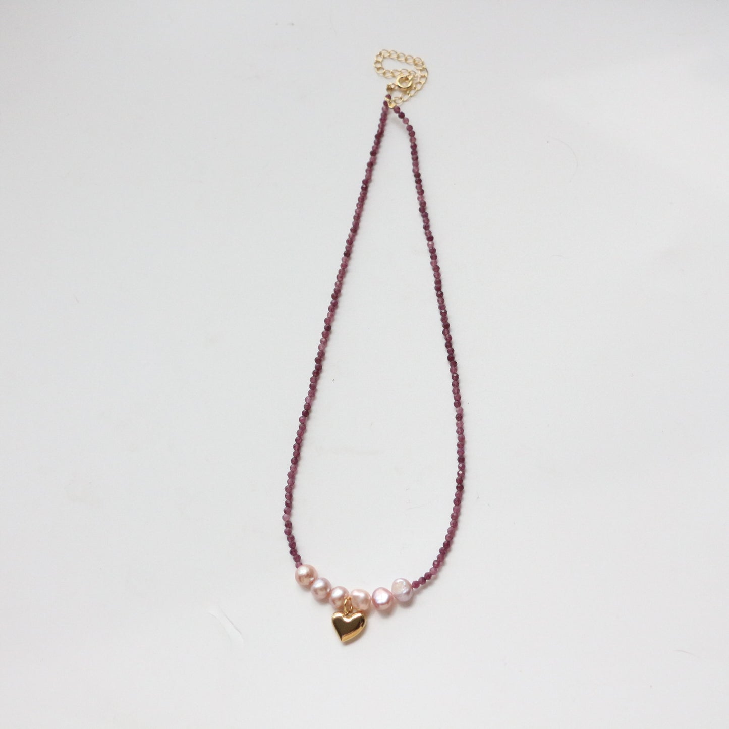 Pearls and amethyst